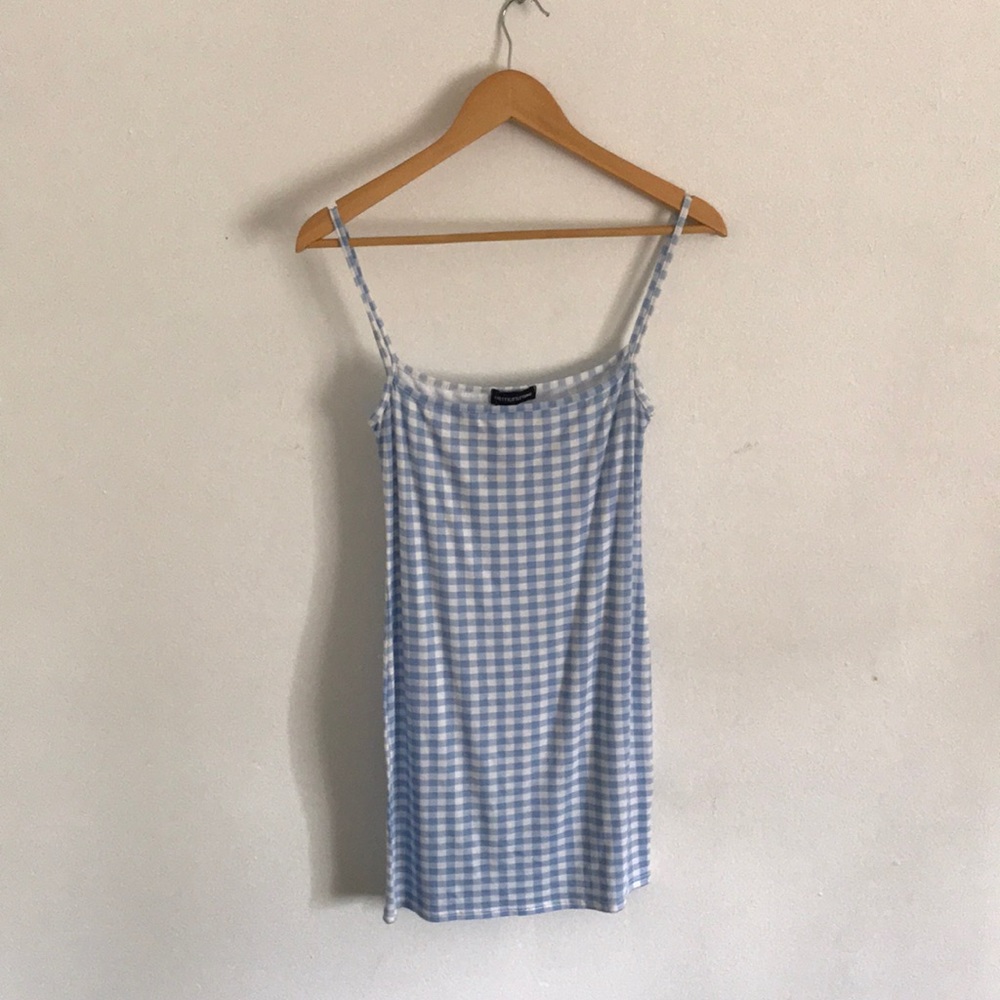 gingham dress